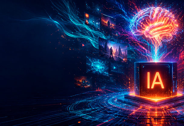 produtora de vídeo com inteligência artificial